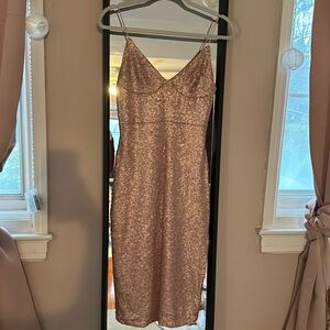 Pink party dress